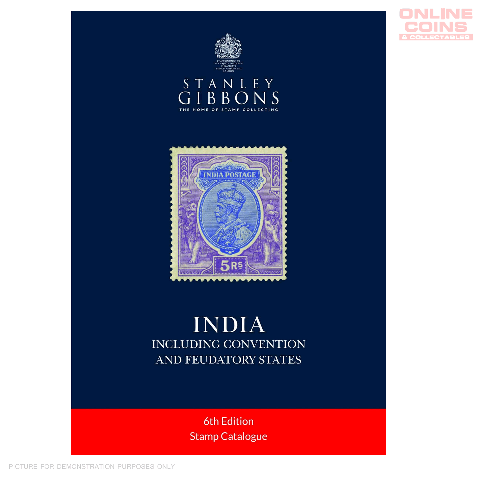 Stanley Gibbons India & Indian States Stamp Catalogue 6th Edition
